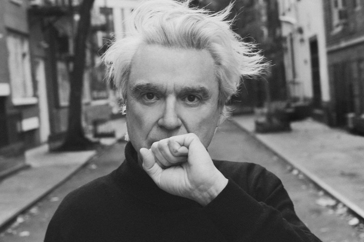 O músico, compositor e escritor David Byrne