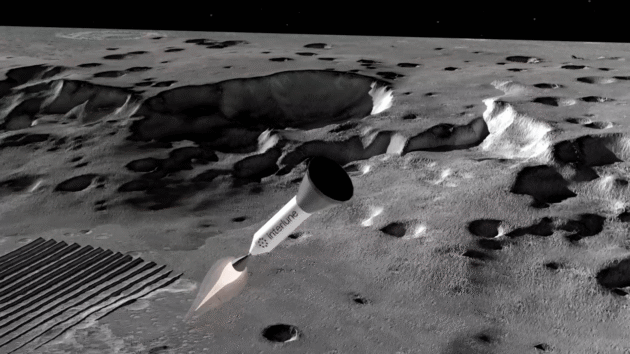 Interlune anuncia acordos para equipamentos de mineração de lua-e para vender o hélio lunar-3