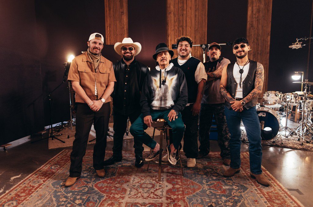 Santana se une a Grupo Frontera para 'Me Retiro': 'Eles têm muita alegria e eu me relaciono com isso'
