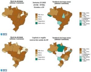 InfoGripe alerta para alta expressiva de casos de Síndrome Respiratória Aguda