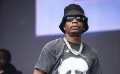 Plies se apresenta no palco durante 2024 One Music Festival no Central Park, em 27 de outubro de 2024 em Atlanta, Geórgia.