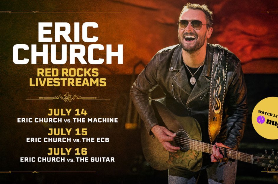 Como assistir Eric Church: Live From Red Rocks Amphitheatre Online, LiveStere Dream