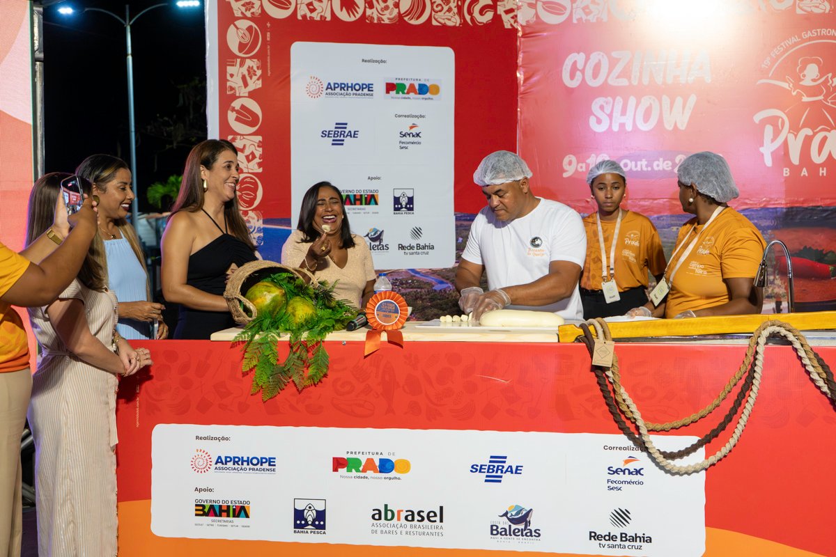Abertura do 19º Festival Gastronômico e Cultural de Prado exala baianidade e potencialidade local | ASN Bahia
