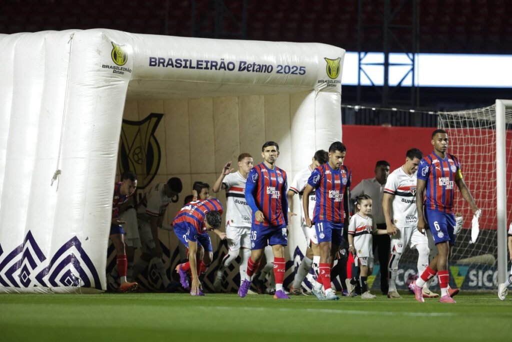são paulo x bahia pela série a 2025