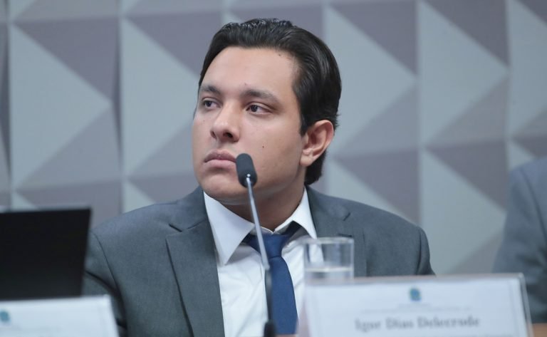 Oitiva de Testemunha. Dirigente da Associação de Amparo Social ao Aposentado e Pensionista (AASAP), Igor Dias Delecrode