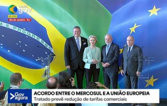 Líderes do Mercosul e da UE assinam acordo e defendem multilateralismo