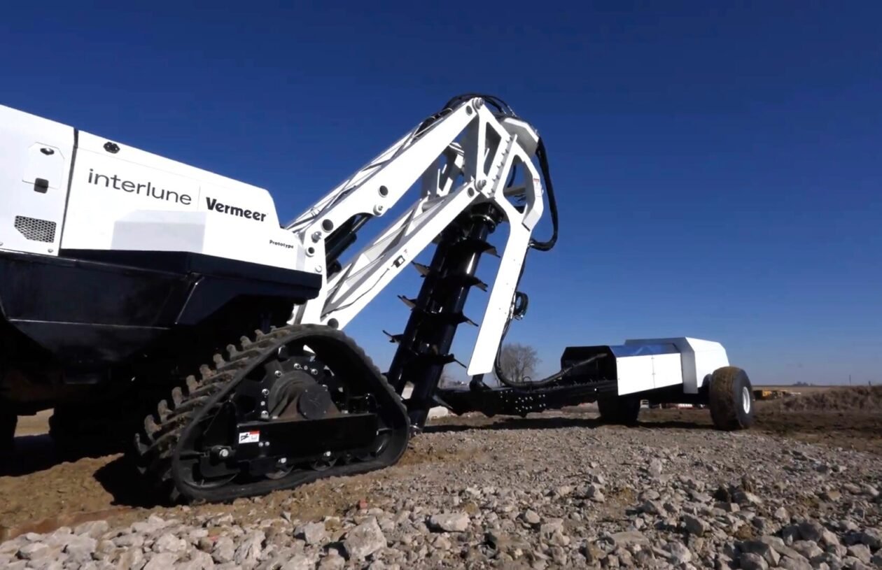 Interlune investiga o desenvolvimento de uma escavadeira para hélio-3 e projetos de construção na lua