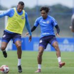 joão andrade em treino do bahia