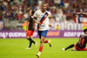juba comemora gol do bahia