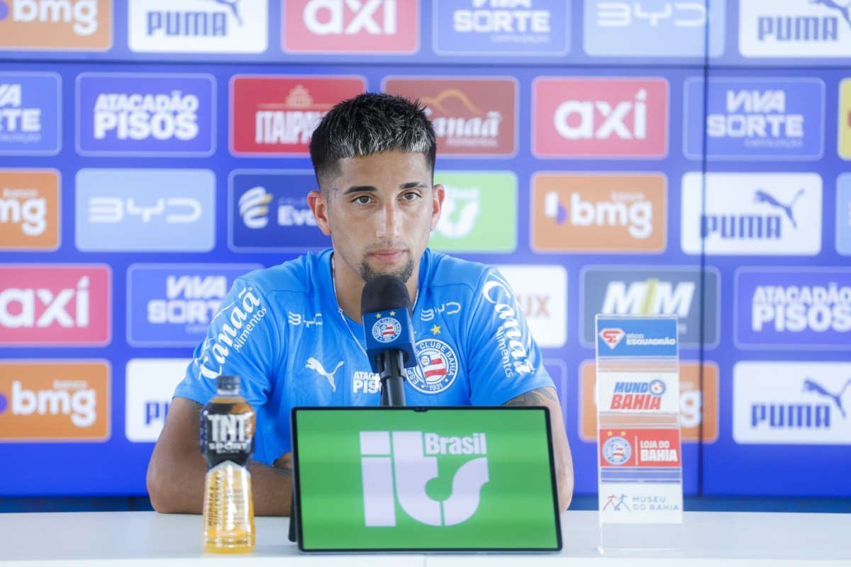 Kike Olivera projeta evolução do time após Data Fifa e vê bom início pelo Bahia