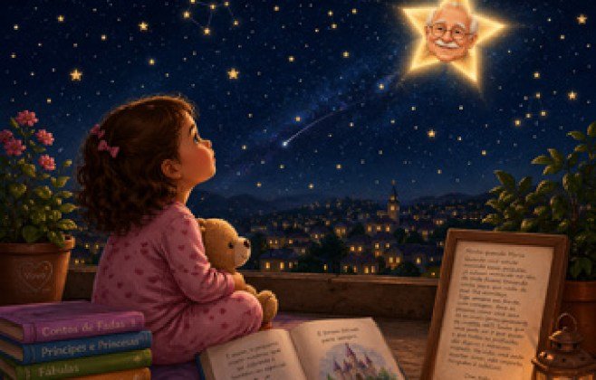 A estrela que sabia contar histórias