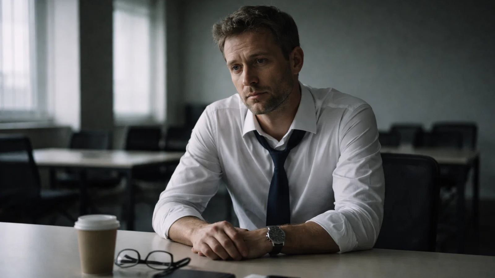 A estrutura sai de cena. O cargo desaparece. E o que sobra não é o histórico, é o que você sustenta com o próprio nome.