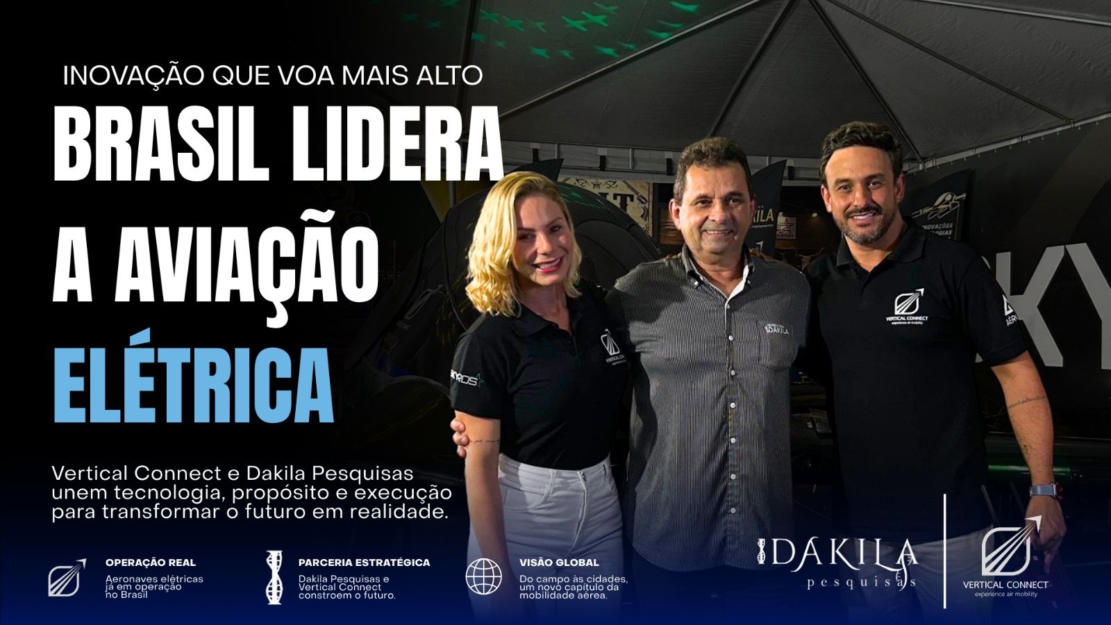 Brasil sai na frente e já faz a aviação elétrica voar de verdade