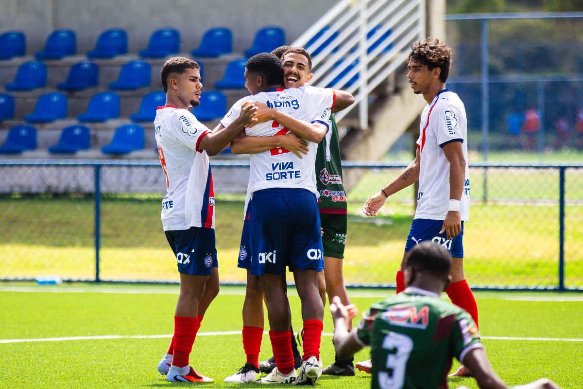 Time sub-20 do Bahia busca décimo triunfo seguido nesta quarta-feira