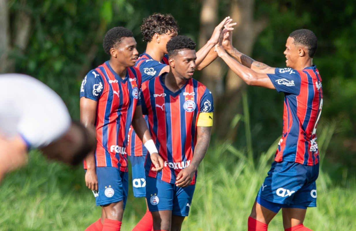100% de aproveitamento: Bahia vence o Galícia e mantém liderança isolada no Baianão sub-20