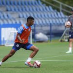 kauê furquim em treino do bahia