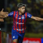 sanabria comemora gol do bahia