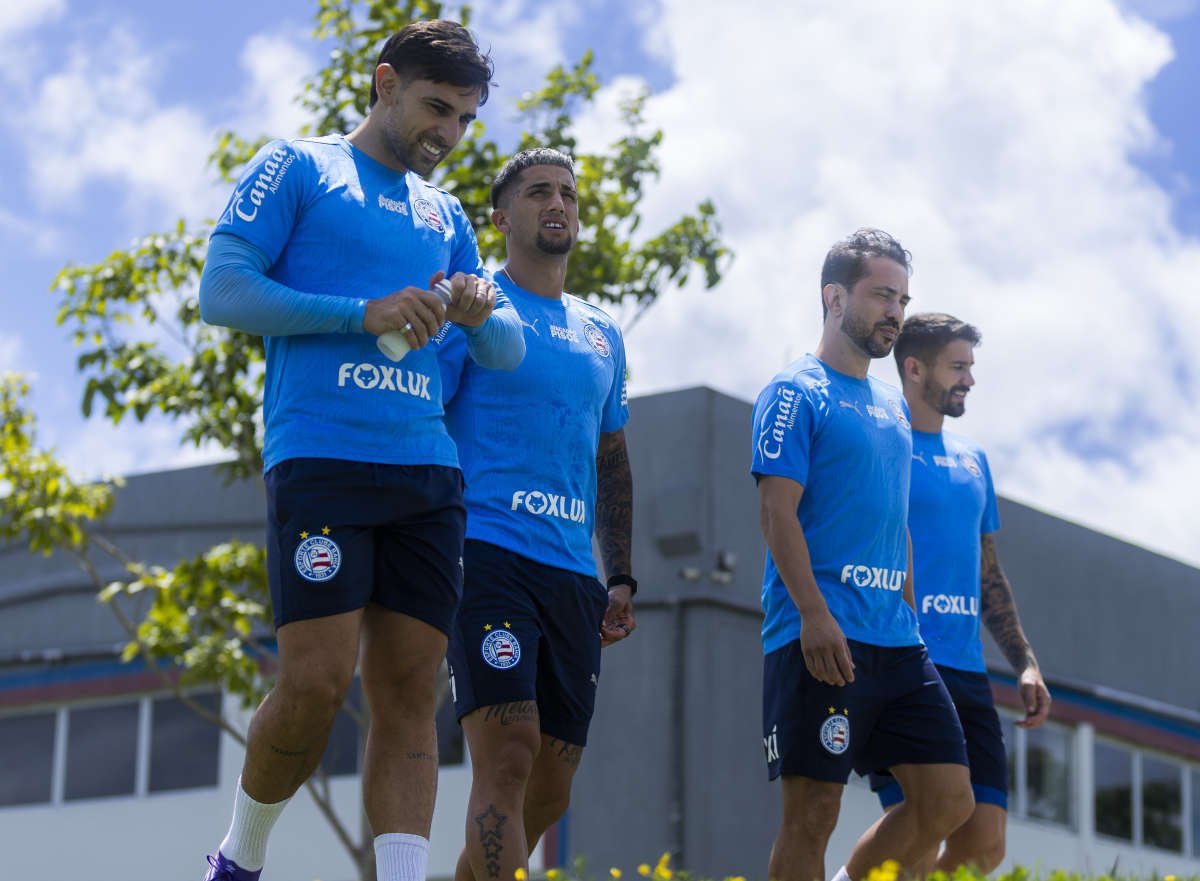Elenco do Bahia ganha descanso e inicia semana livre para treinos na terça-feira