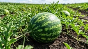 A melancia se espalha muito, mas é melhor não plantá-la perto desta cucurbitácea: onde plantá-la no sítio e como evitar cruzamentos