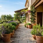 As 4 plantas aromáticas que afastam ratos do quintal e ainda decoram o corredor externo com elegância