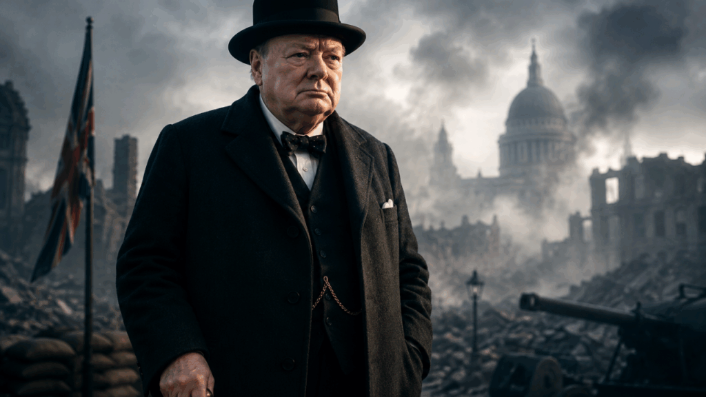 Citação do dia de Winston Churchill: “O sucesso é ir de fracasso em fracasso sem perder o entusiasmo”: lições poderosas sobre resiliência, liderança e coragem diante das derrotas, por Winston Churchill, líder britânico durante a Segunda Guerra Mundial.