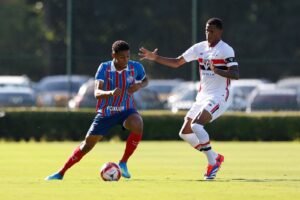 Sub-20: Bahia vence o São Paulo fora e chega ao 5° lugar do Brasileirão