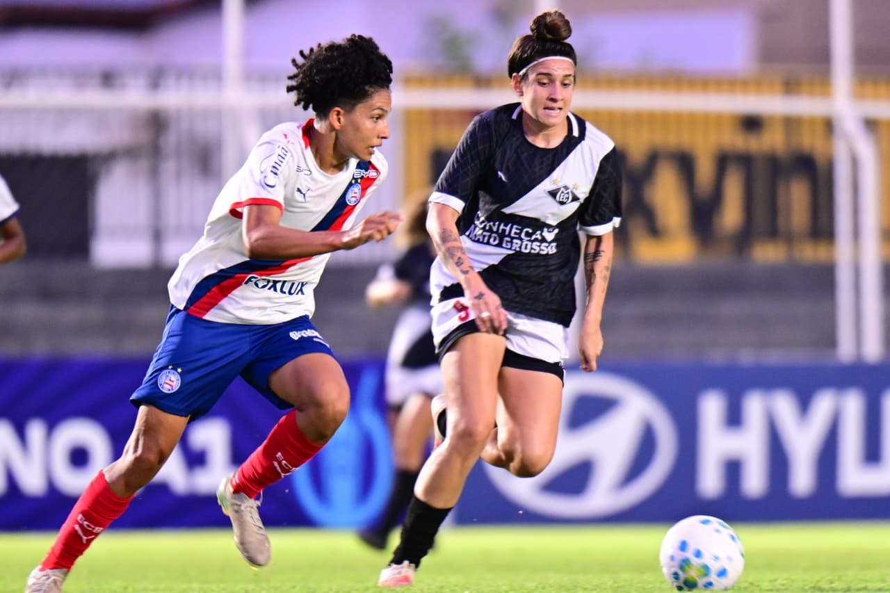 Feminino: Bahia fica no empate em 1 a 1 com o Mixto fora de casa