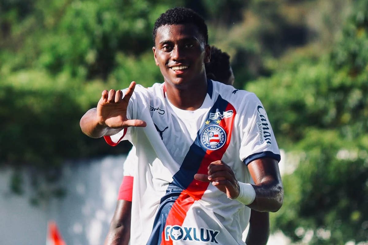 Bahia goleia por 13 a 0 e segue com 100% no Baiano sub-20 após dez jogos