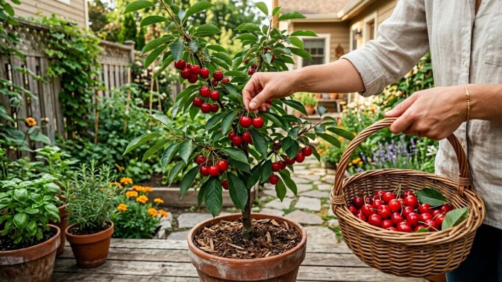 5 árvores frutíferas em miniatura cujas raízes não danificam os muros de divisa, perfeitas para quintais cimentados
