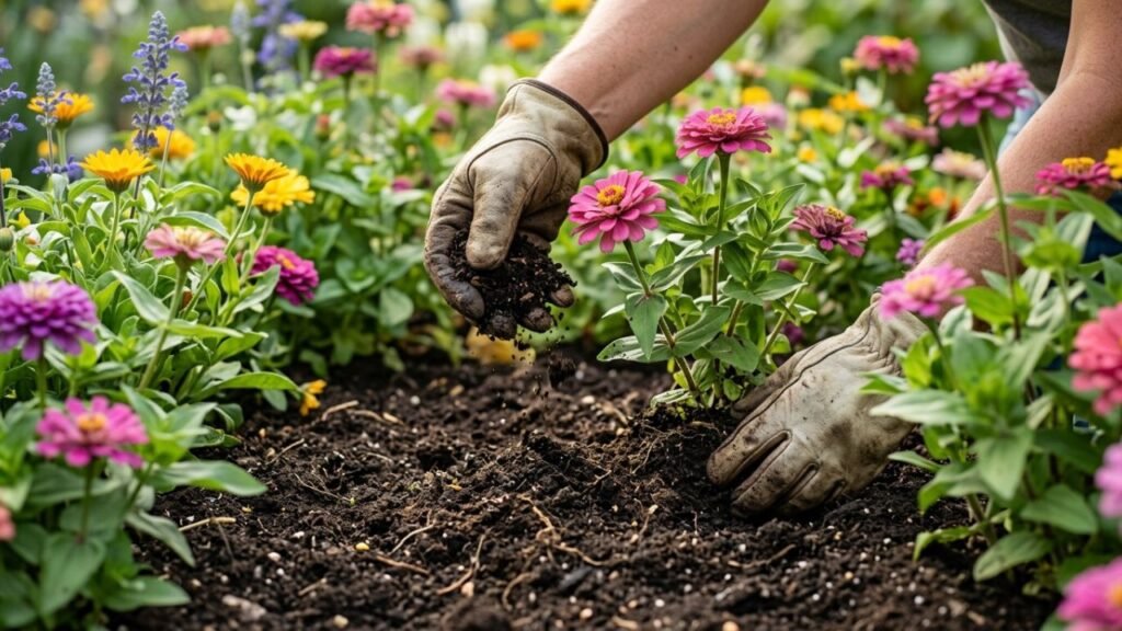 5 plantas que florescem o ano todo cujas raízes não danificam os ralos, perfeitas para pequenos canteiros