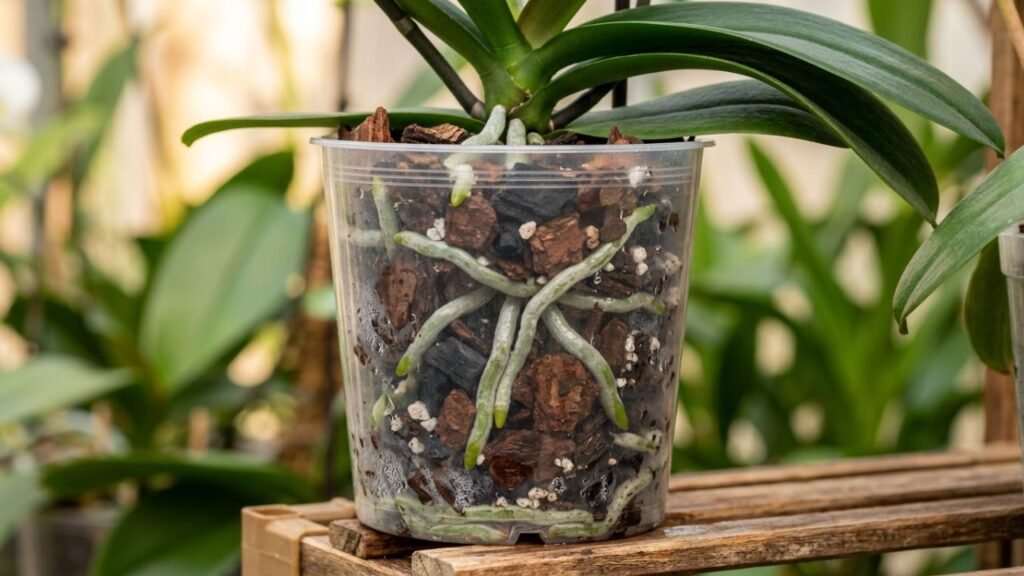 Por que a orquídea phalaenopsis não floresce dentro de casa e qual é o papel da variação térmica noturna