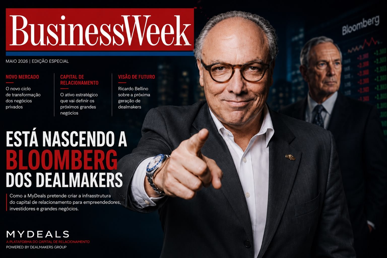 Ricardo Bellino aposta na inteligência relacional como ativo estratégico para aproximar empreendedores, investidores e oportunidades em um ecossistema estruturado de negócios.