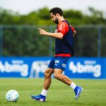 everton ribeiro em treino do bahia