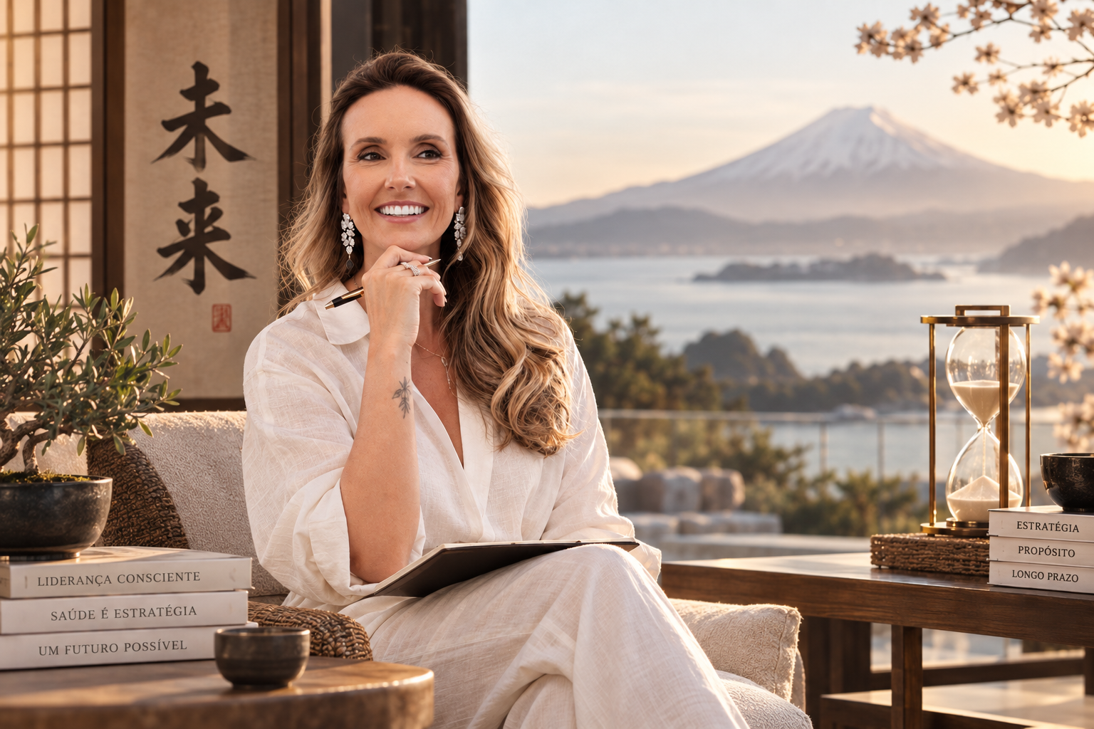 Para Anna Maoli, criadora do conceito Health Led Growth, criar espaço mental não significa interromper o crescimento, mas recuperar clareza para enxergar decisões, oportunidades e caminhos que o excesso pode esconder.
