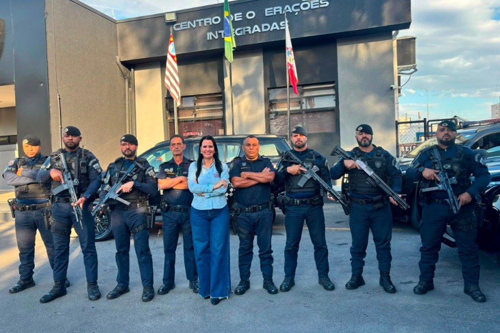 Deputada Leticia Aguiar visita GCM de Jacareí e destaca investimento de R$ 300 mil em uniformes e equipamentos