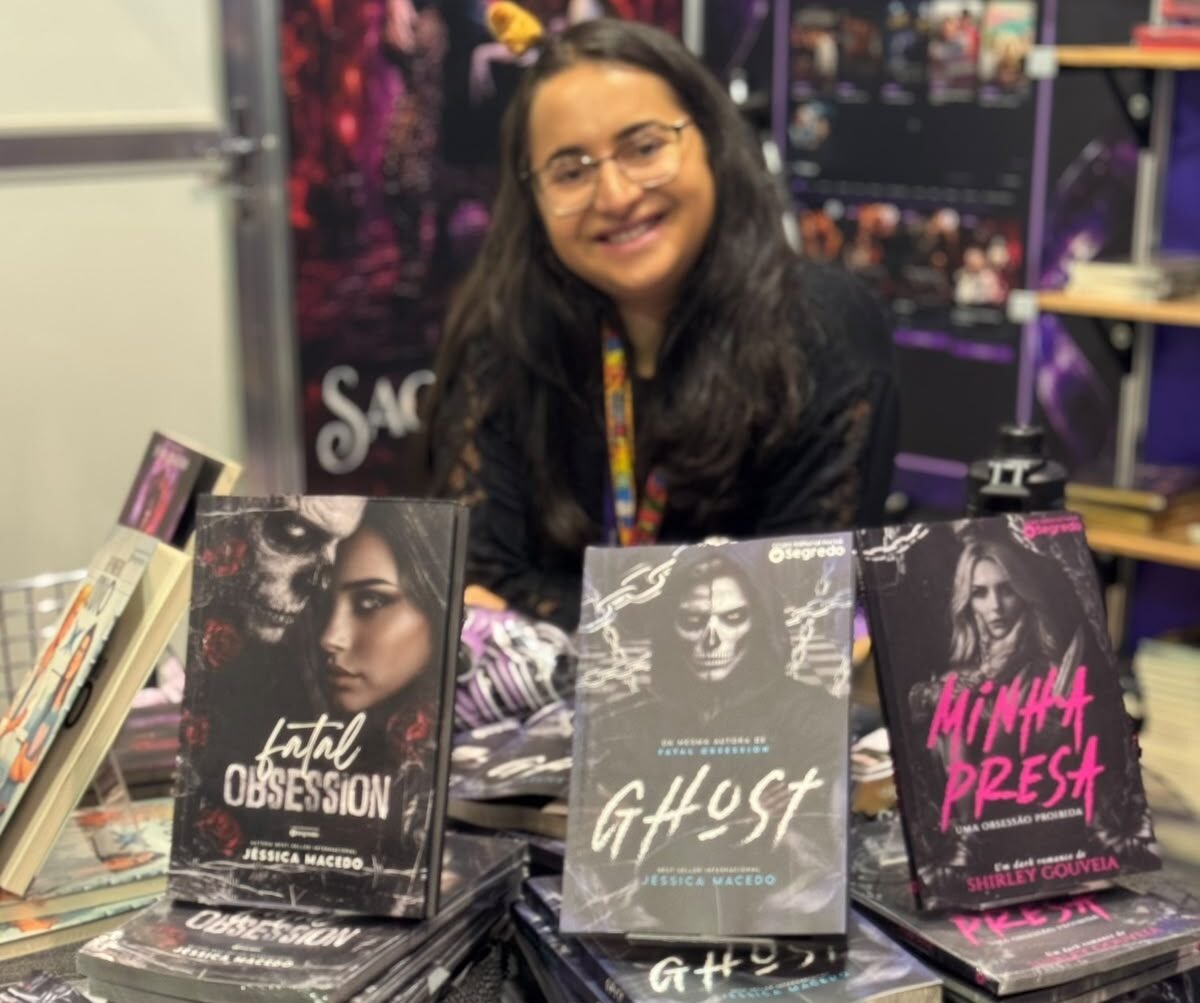 Presença de Jéssica Macedo marca a Bienal Internacional do Livro de São Paulo