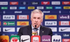 Ancelotti convoca seleção para amistosos contra Japão e