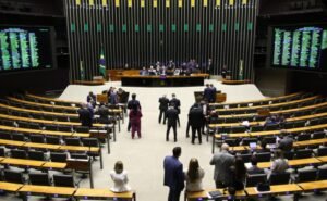 Discussão e votação de propostas legislativa. Presidente da Câmara dos Deputados, Hugo Motta (REPUBLICANOS - PB)