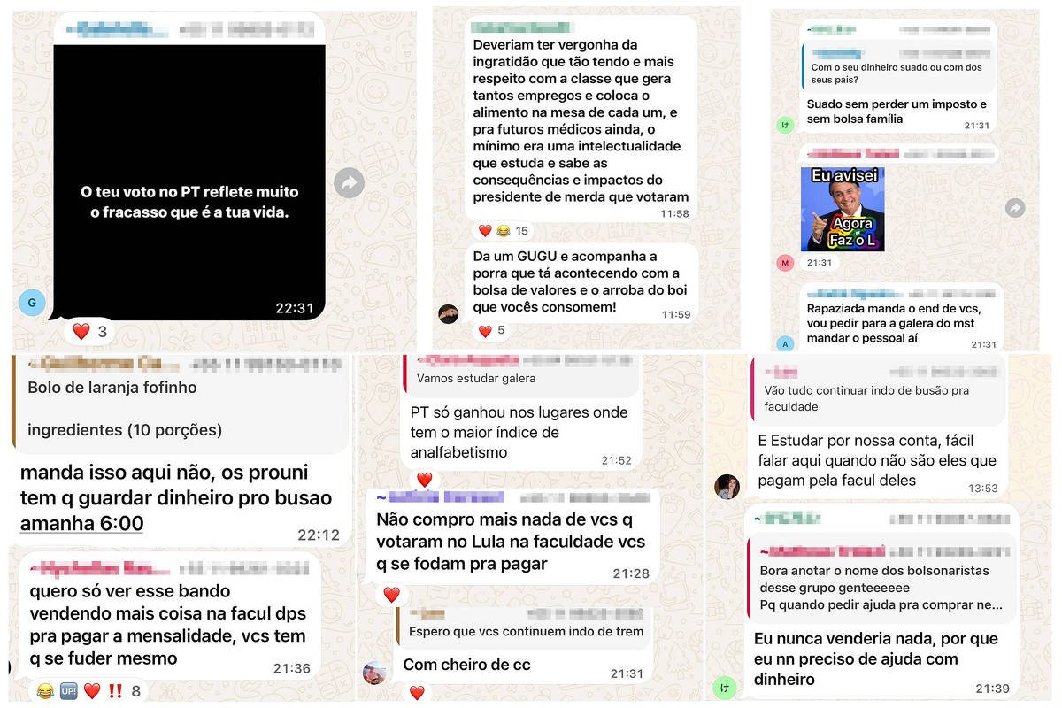 Estudantes de medicina da Unisa ofendem eleitores de Lula – 28/10/2026 – Educação