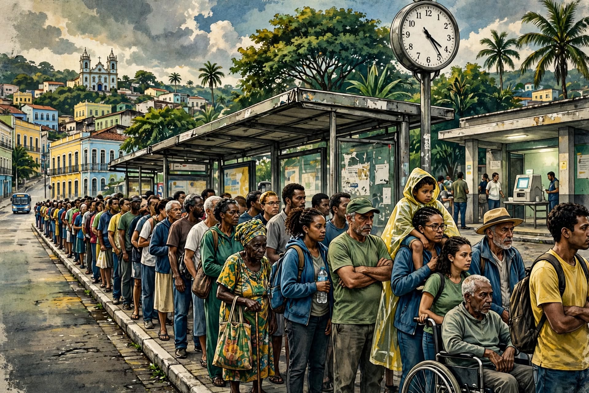 Sem ônibus, não há democracia: O TSE precisa agir!