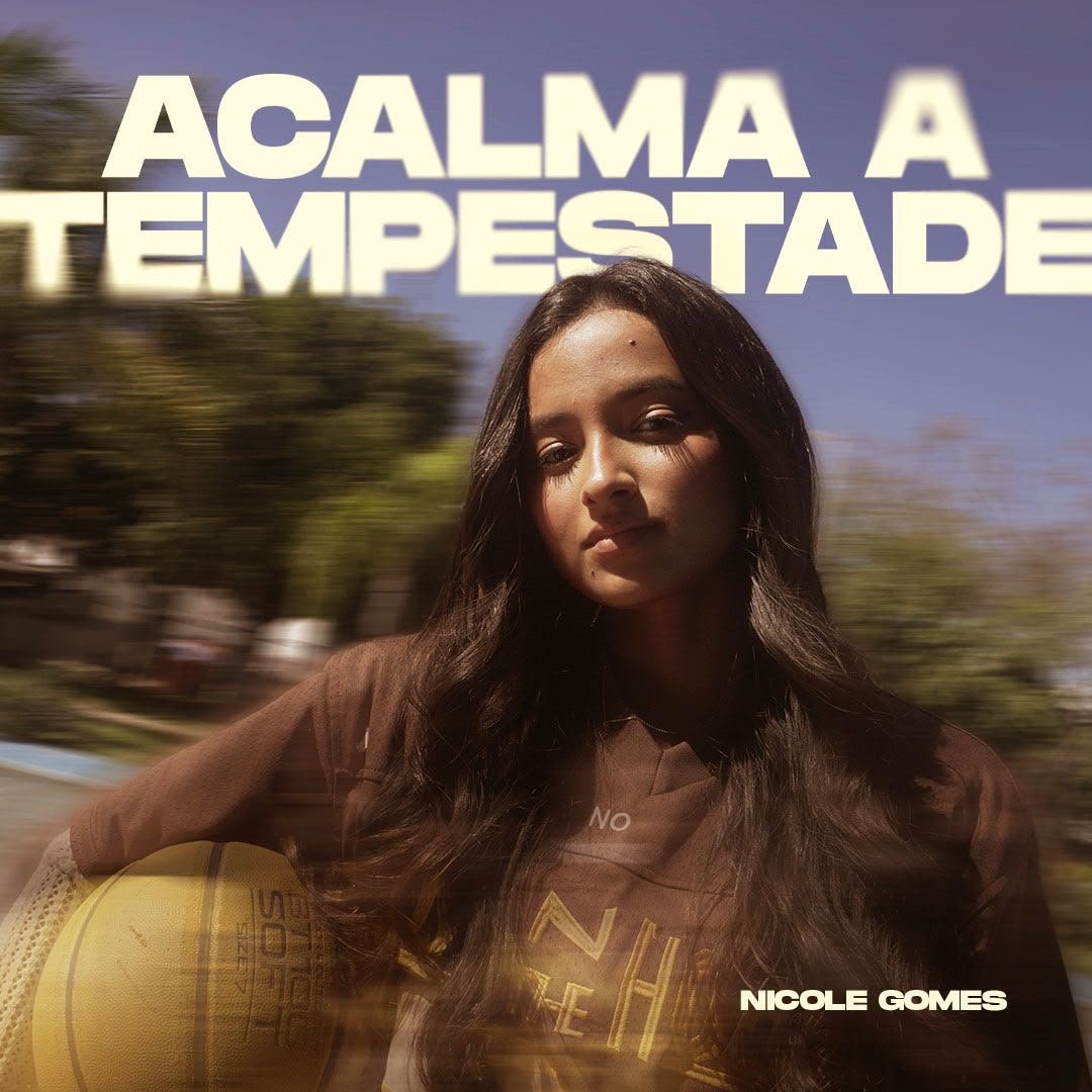 Nicole Gomes transforma fé em música dançante com o lançamento de “Acalma a Tempestade”