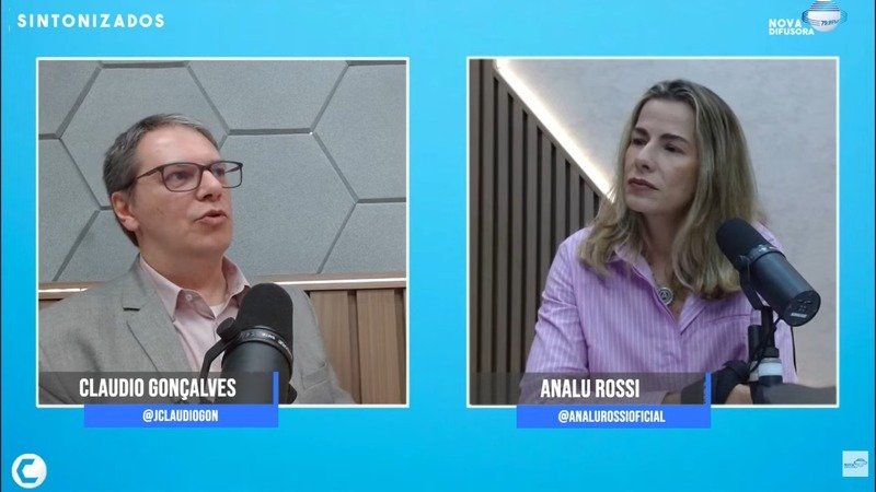 Empresário Claudio Gonçalves destaca, na Rádio Nova Difusora, o papel da liderança no bem-estar e na produtividade das equipes
